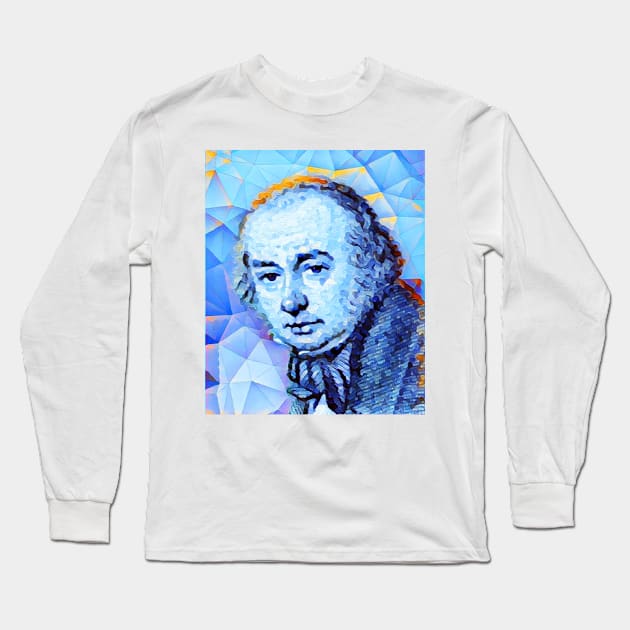 Isambard Kingdom Brunel Portrait | Isambard Kingdom Brunel Artwork 14 Long Sleeve T-Shirt by JustLit